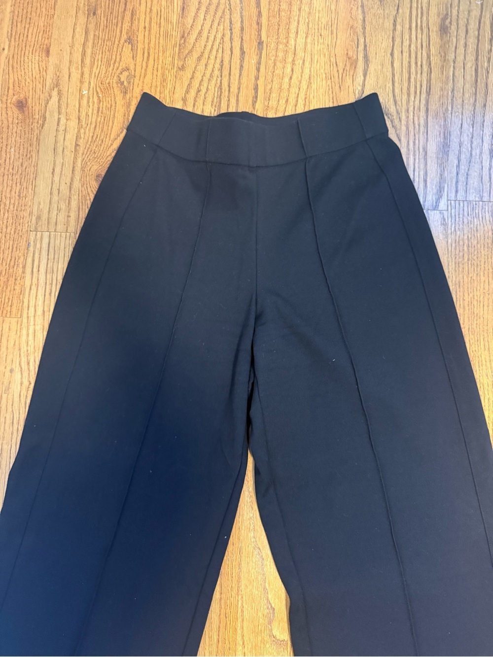 Jones New York Black Wide-Leg Cropped Pixie Dress Pants - Picture 3 of 6